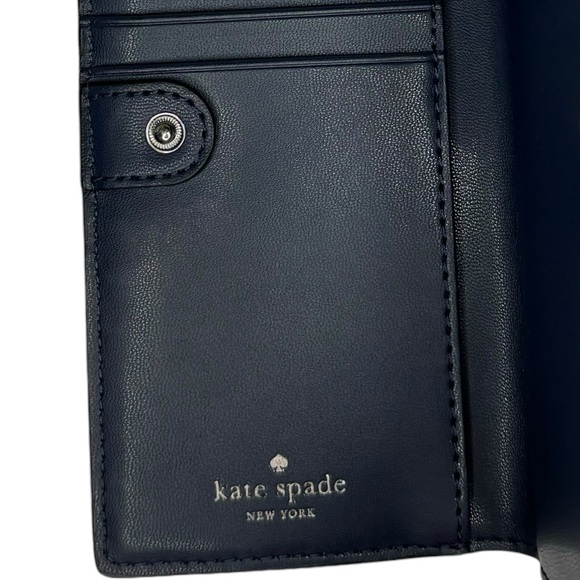 KATE SPADE BRAYLON WALLET PATTERSON DRIVE EMBELLISHED BLAZER BLUE - Picture 11 of 11